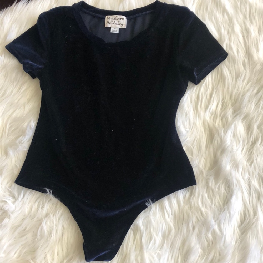 Madison & Berkeley size small fit navy body suit